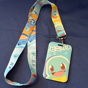 Pokémon Squirtle Nintendo - Lanyard and ID card holder
